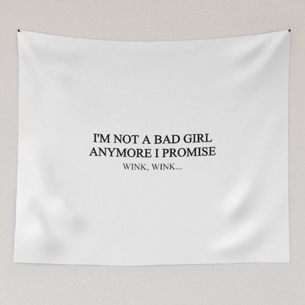 Item preview, Not a bad girl anymore designed and sold by visualbabe.