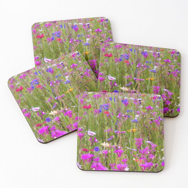 Item preview, Colourful Cottagecore Wildflower Meadow designed and sold by ThatSurreyLife.