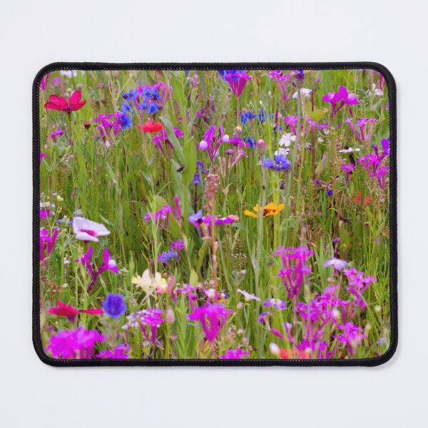 Item preview, Colourful Cottagecore Wildflower Meadow designed and sold by ThatSurreyLife.
