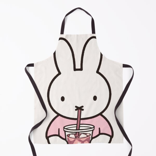 Item preview, Pink Themed iced coffee bunny designed and sold by Cozy Moss Studio.