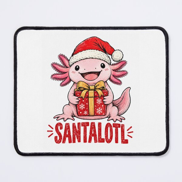 Item preview, Cute Santalotl Christmas Axolotl designed and sold by Steele-Art.