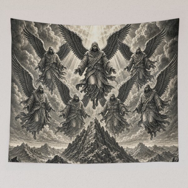 Item preview, Seven Watchers – Ancient Celestial Guardians designed and sold by lavanya11.