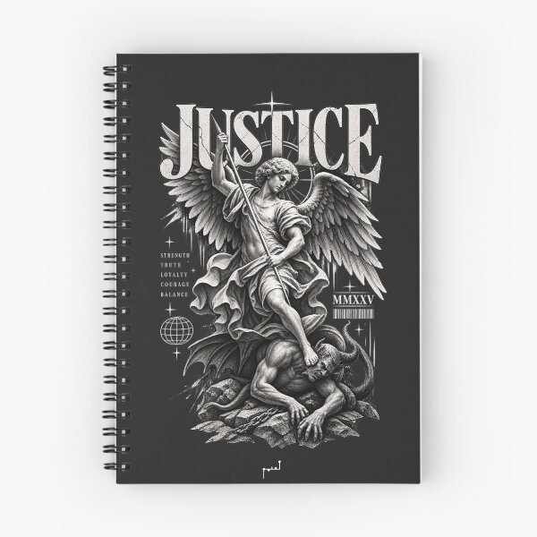 Item preview, Justice – Angel vs Demon Gothic Streetwear designed and sold by Musamem  Designs.