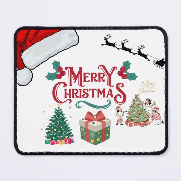 Item preview, Merry Christmas Holiday Elements Collage designed and sold by Kaaf's Mart.