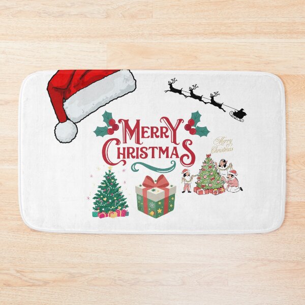 Item preview, Merry Christmas Holiday Elements Collage designed and sold by Kaaf's Mart.