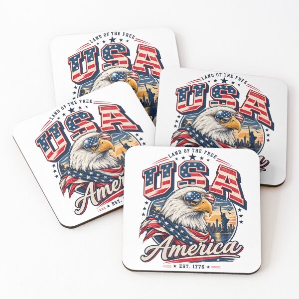 Item preview, American Eagle USA Patriotic – American Pride Vintage Flag Design designed and sold by Ayden World.
