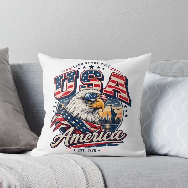 Item preview, American Eagle USA Patriotic – American Pride Vintage Flag Design designed and sold by Ayden World.