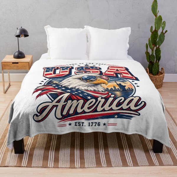 Item preview, American Eagle USA Patriotic – American Pride Vintage Flag Design designed and sold by Ayden World.