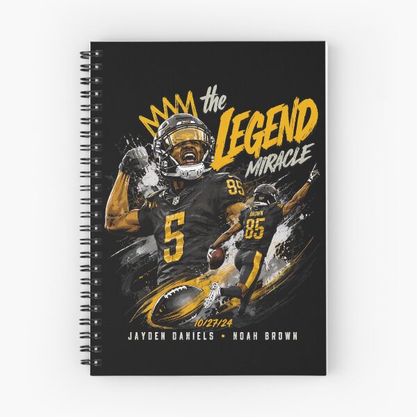 Item preview,  Jayden Daniels And Noah Brown Washington The Maryland Miracle designed and sold by stronsayjoe.