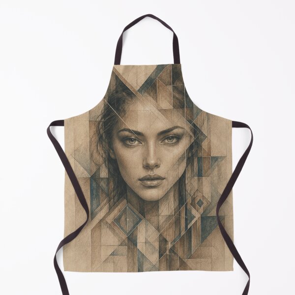 Item preview, Geometric Woman in Surreal Architecture designed and sold by VlodArt.