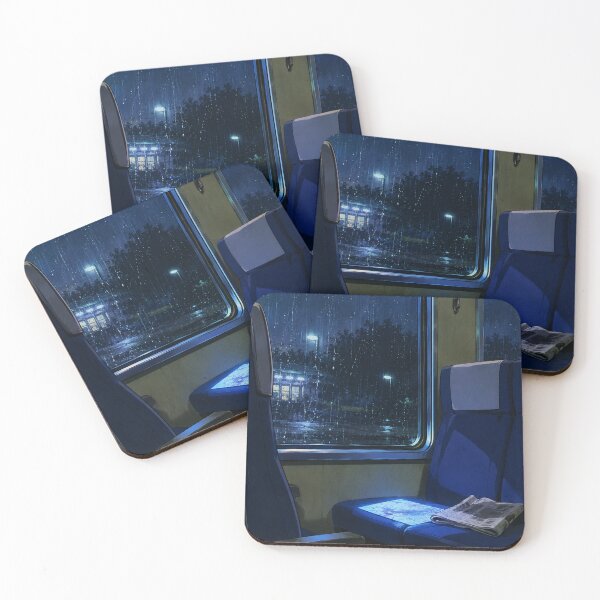 Item preview, Lofi Rain: Midnight Transit designed and sold by bapupa.