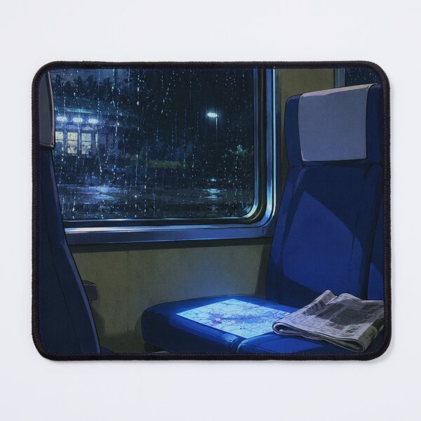 Item preview, Lofi Rain: Midnight Transit designed and sold by bapupa.