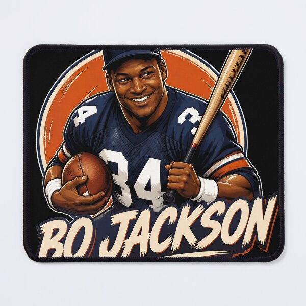 Item preview, Bo Jackson Football Baseball Legend designed and sold by claudiaswave.