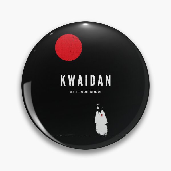 Item preview, Kwaidan minimalist movie poster – Masaki Kobayashi Japanese horror classic designed and sold by MORKINO POSTERS.