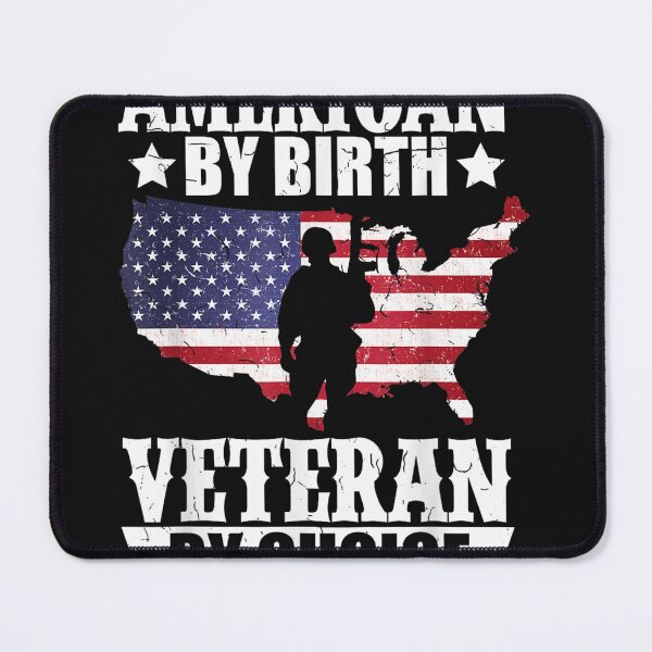 Item preview, American by Birth Veteran by Choice US Flag Veterans Day designed and sold by conggiang914.