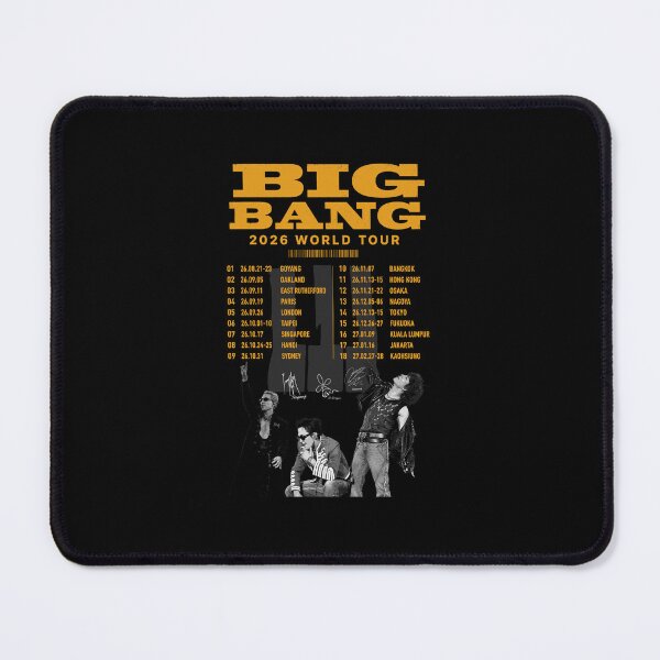 Item preview, Bigbang tour 2026, Bigbang 20th Anniversary Concert Tour Dates designed and sold by OscarLucas.