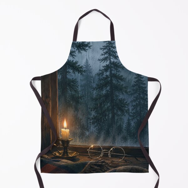 Item preview, Lofi Rain: Mist Bound Cabin designed and sold by bapupa.