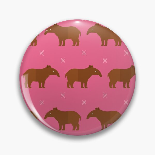 Item preview, Tapirs on pink designed and sold by reneesillus.