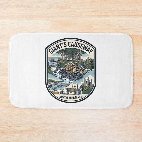 Item preview, Giant's Causeway Northern Ireland Vintage Travel Badge designed and sold by k3rstman1.