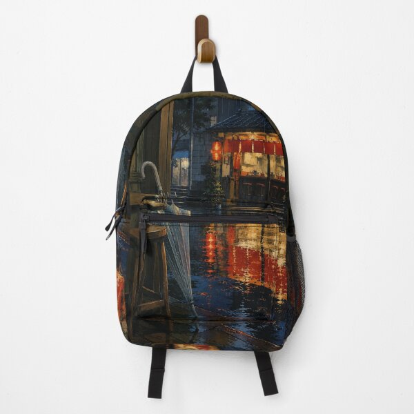 Item preview, Lofi Rain: Neon Puddle Echo designed and sold by bapupa.
