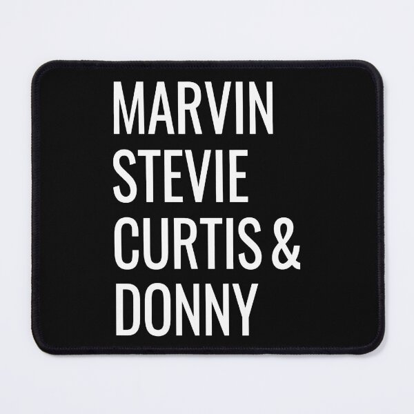 Item preview, Marvin Stevie Curtis Donny Vintage R&B Graphic Design designed and sold by Catsi-Nook-Art.