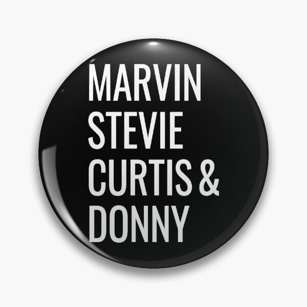 Item preview, Marvin Stevie Curtis Donny Vintage R&B Graphic Design designed and sold by Catsi-Nook-Art.