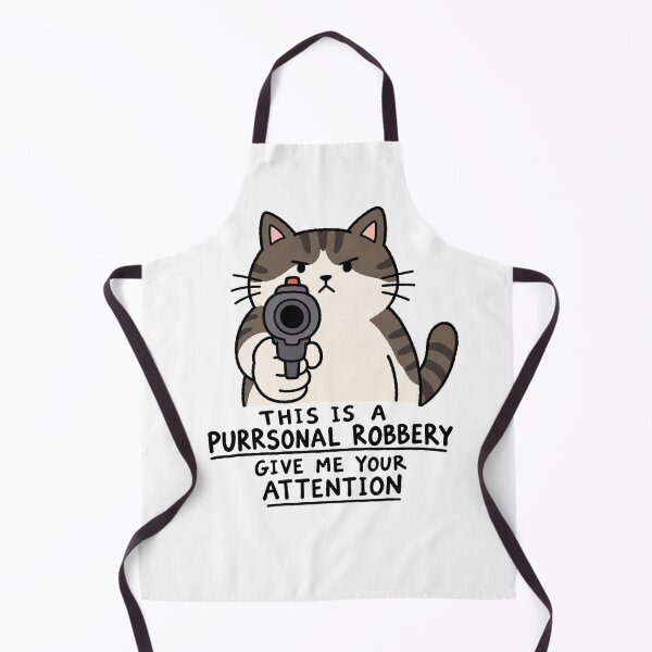 Item preview, This Is a Purrsonal Robbery Funny Cat Meme designed and sold by MonkiFlipp.