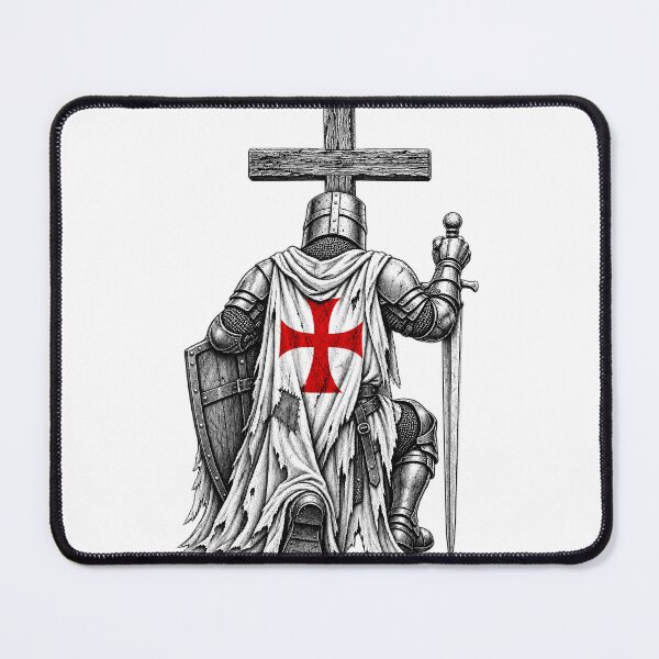 Item preview, Crusader Knight’s Prayer / Prayer of the Crusader Knight designed and sold by WotanArt.