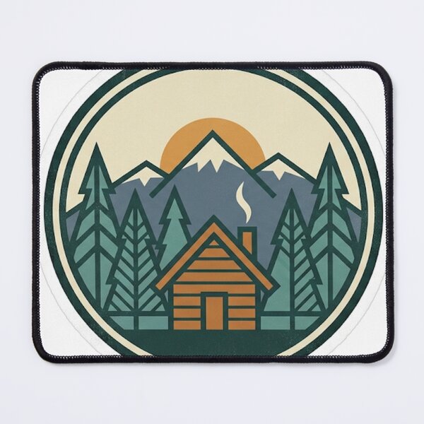 Item preview, Vintage Forest Cabin designed and sold by RoyArt0.