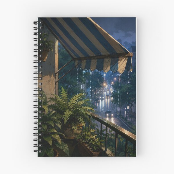 Item preview, Lofi Rain: Urban Canopy designed and sold by bapupa.
