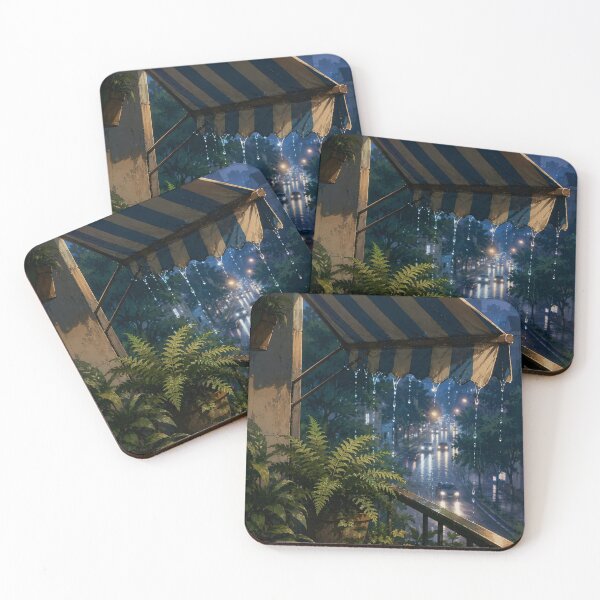 Item preview, Lofi Rain: Urban Canopy designed and sold by bapupa.