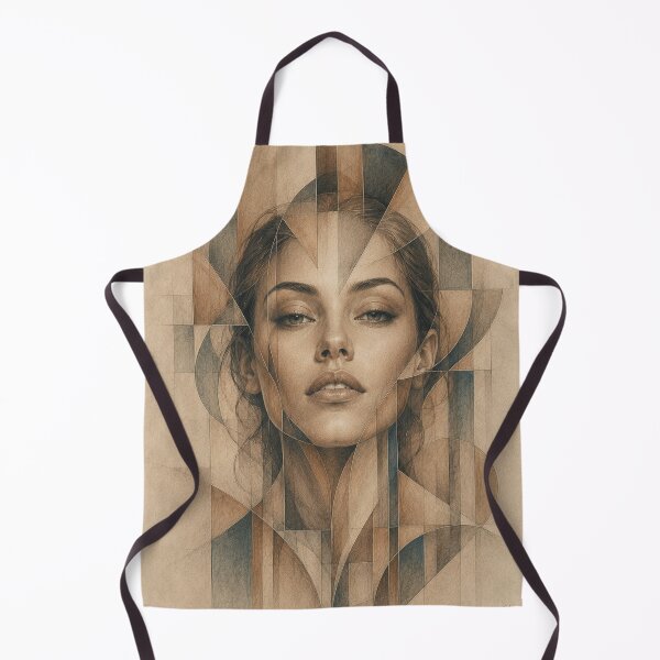 Item preview, Geometric Woman in Surreal Architecture designed and sold by VlodArt.