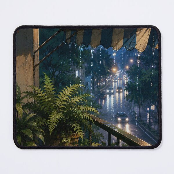 Item preview, Lofi Rain: Urban Canopy designed and sold by bapupa.