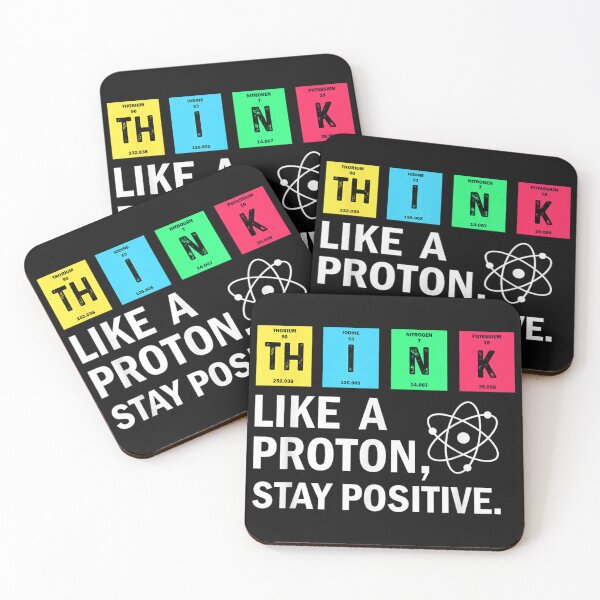 Artikelvorschau, Denk wie ein Proton. Bleib positiv. Lustige Wissenschaft. entworfen und verkauft von conggiang914.
