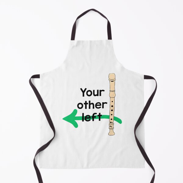 Item preview, Your Other Left Recorder Design for Music Teachers designed and sold by Catsi-Nook-Art.