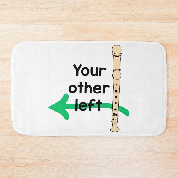 Item preview, Your Other Left Recorder Design for Music Teachers designed and sold by Catsi-Nook-Art.
