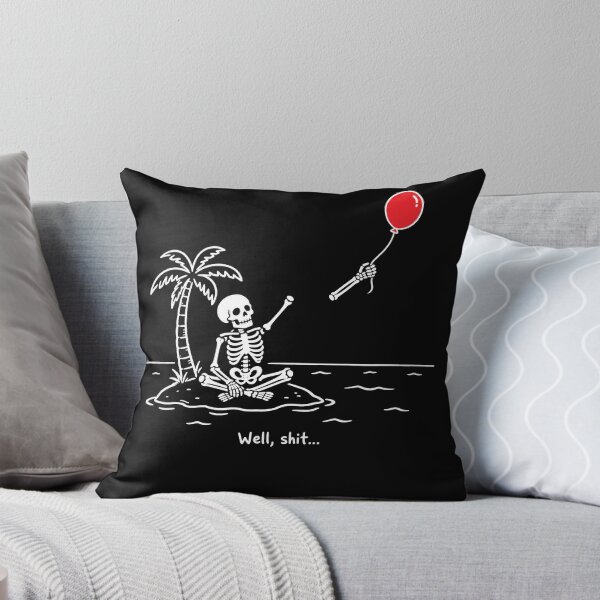 Item preview, Skeleton Lost Balloon Shirt Funny Halloween Meme Saying designed and sold by borutawear.