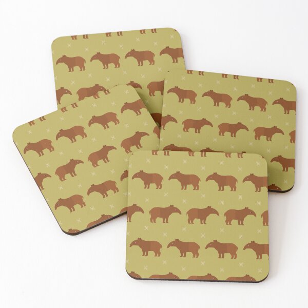 Item preview, Tapirs on green designed and sold by reneesillus.