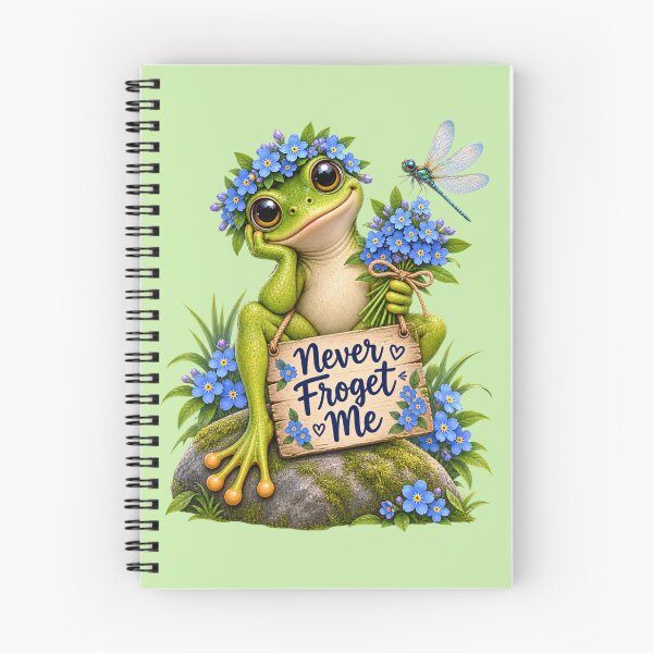 Item preview, Never Froget Me Funny Frog Design designed and sold by CJLindy.