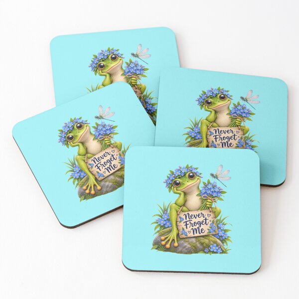 Item preview, Never Froget Me Funny Frog Design designed and sold by CJLindy.