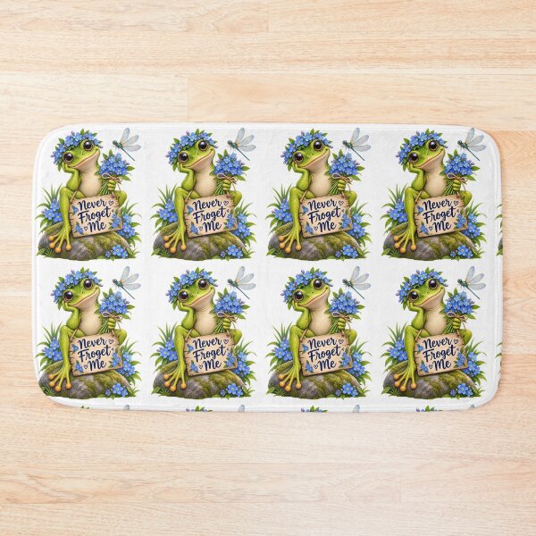 Item preview, Never Froget Me Funny Frog Design designed and sold by CJLindy.