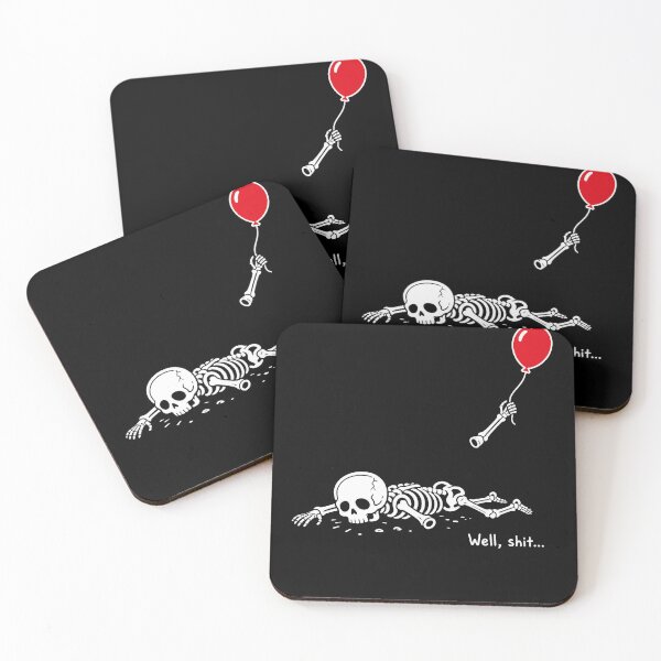 Item preview, Skeleton Lost Balloon Shirt Funny Halloween Meme Saying designed and sold by borutawear.