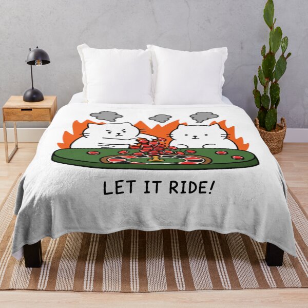 Item preview, Let It Ride Funny Cat Casino Meme designed and sold by MonkiFlipp.