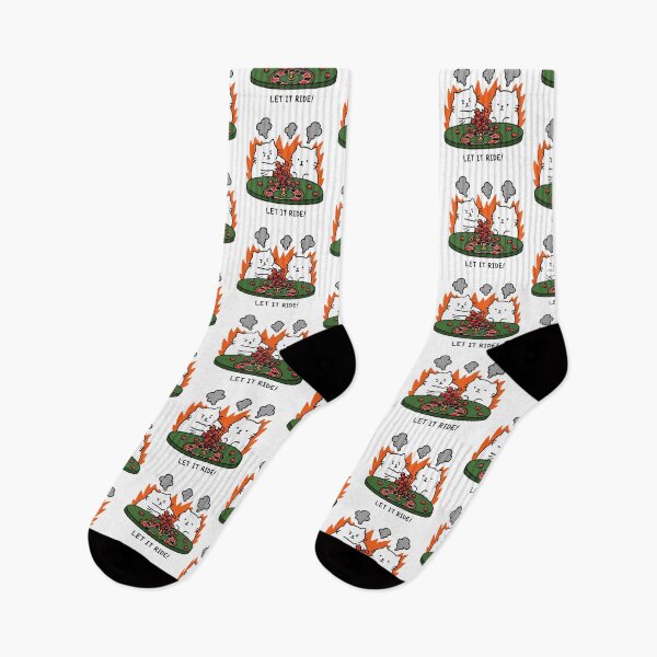 Item preview, Let It Ride Funny Cat Casino Meme designed and sold by MonkiFlipp.