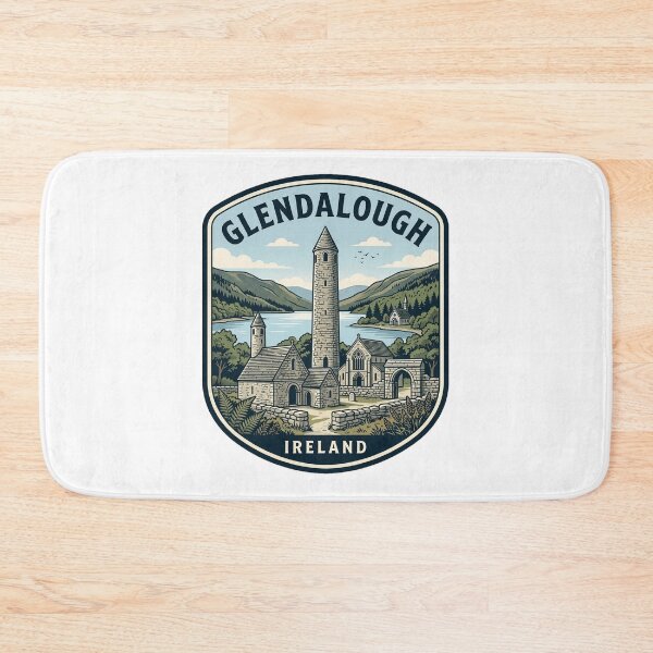 Item preview, Glendalough Ireland Vintage Travel Emblem designed and sold by k3rstman1.