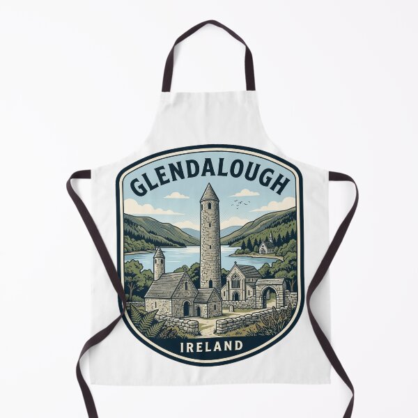 Item preview, Glendalough Ireland Vintage Travel Emblem designed and sold by k3rstman1.