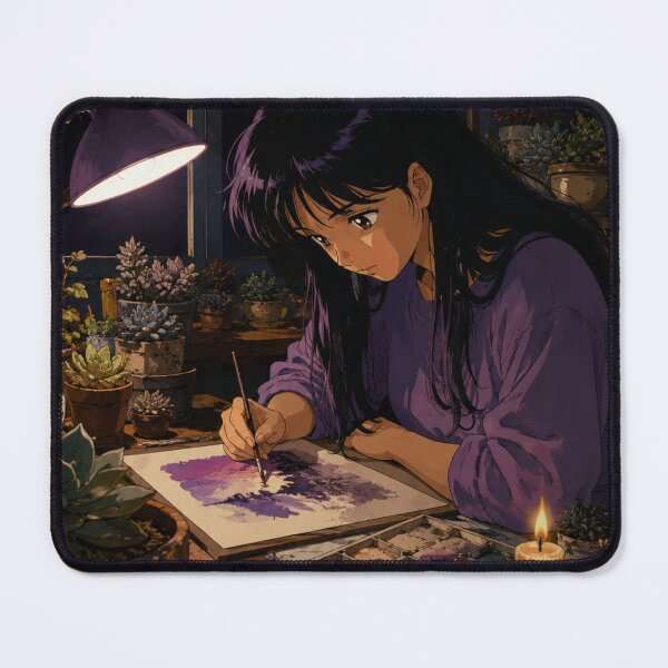 Item preview, Purple Lofi: Amethyst Study designed and sold by bapupa.