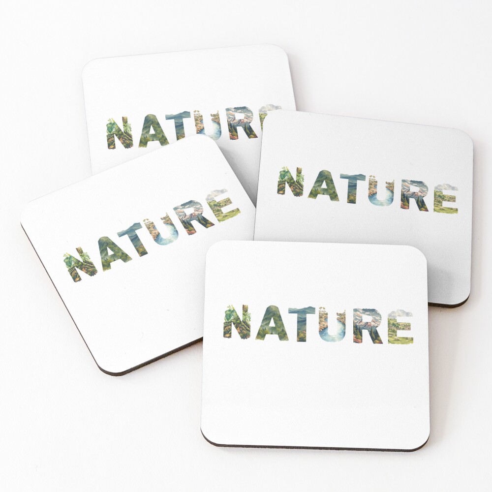 Item preview, Coasters (Set of 4) designed and sold by TypeMuse.