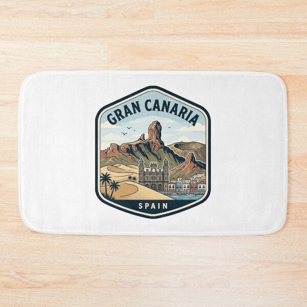 Item preview, Gran Canaria Spain Vintage Travel Badge designed and sold by k3rstman1.