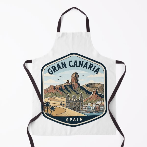 Item preview, Gran Canaria Spain Vintage Travel Badge designed and sold by k3rstman1.